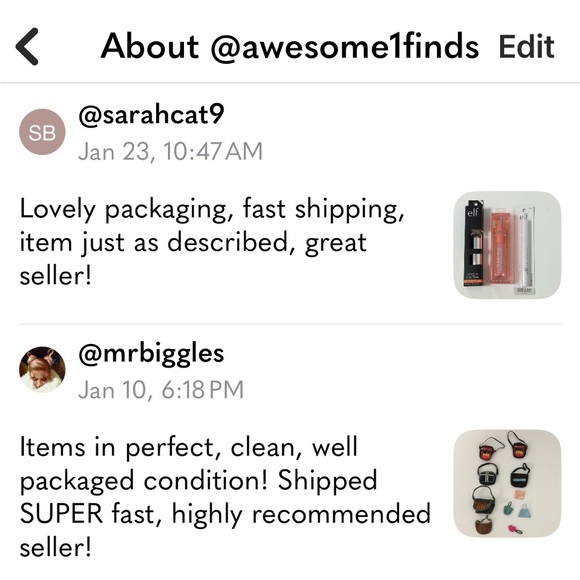 Meet the posher! Awesome1finds - Picture 2 of 4